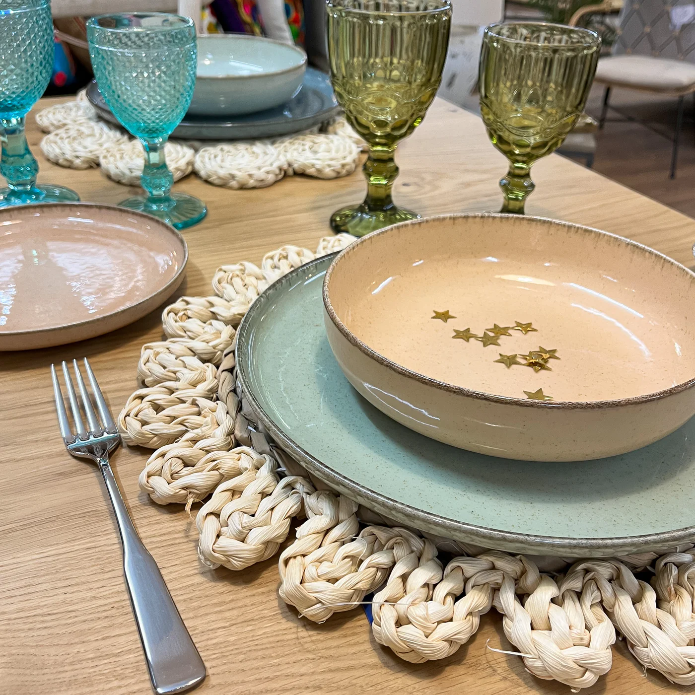 Inicio menaje hogar vajillas platos ceramica multicolor 2 1400x